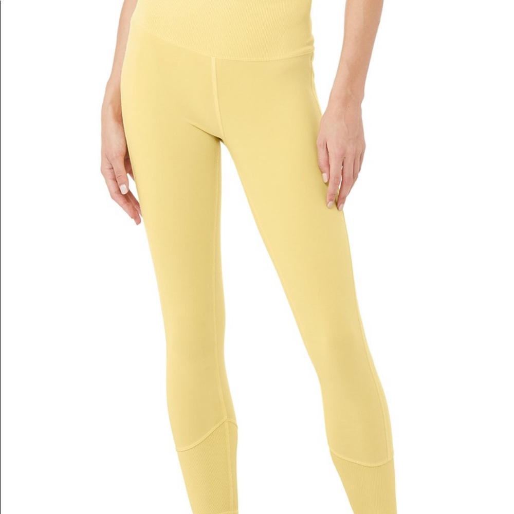 Alo High Waist Sueded Lounge Leggings